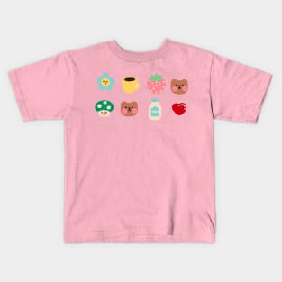 Cottagecore Aestetiq - Sticker Pack -Cottagecore - Goblincore Aesthetic Kids T-Shirt